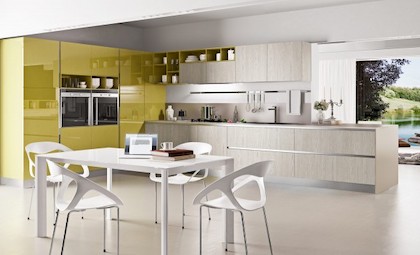 kuhinje :: 13 Chartreuse kitchen units 600x364